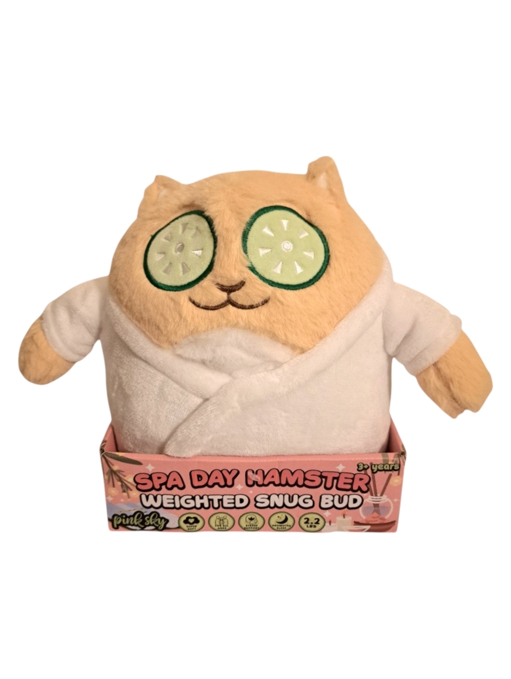 Spa Day Hamster Weighted Snug Bud